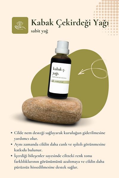 sabunal Pumpkin Seed Oil 50 ml - Cold Pressed