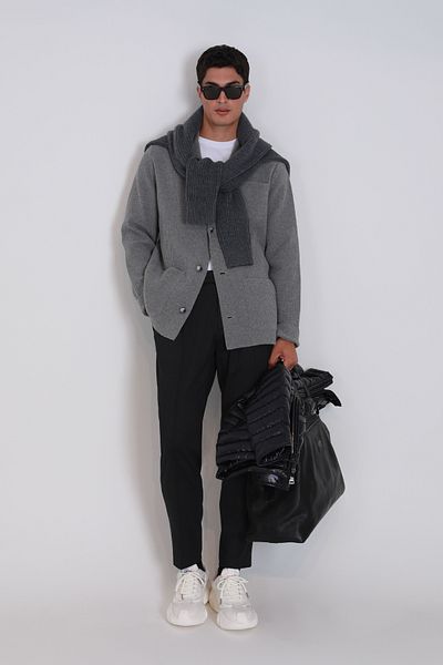 Lufian Men's Mink Cardigan - Shay