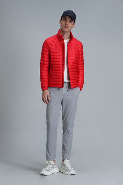 Lufian Men's Red Sergio Coat