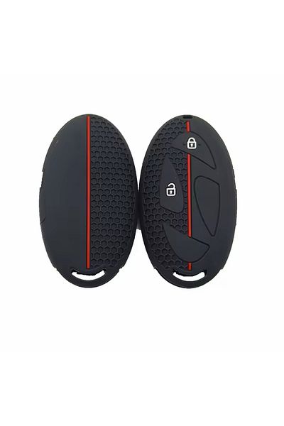 emii auto spare parts Hyundai New Tucson Ioniq Kona Elantra Key Case Black/red 3 Key Model
