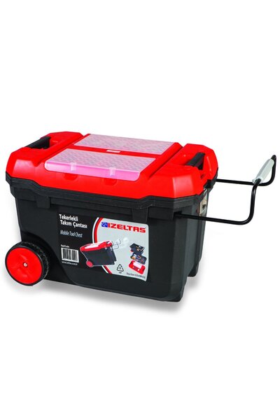 İzeltaş 8445 Tekerli Plastik Takım Çantası 28'' 380x595x420mm