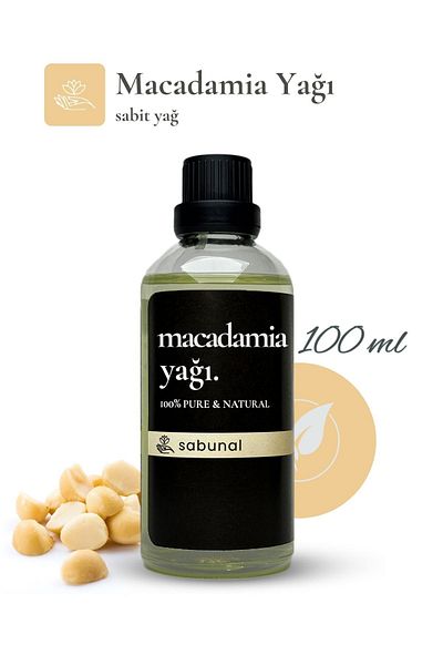 sabunal Macadamia Oil 100 ml - Skin Care Oil
