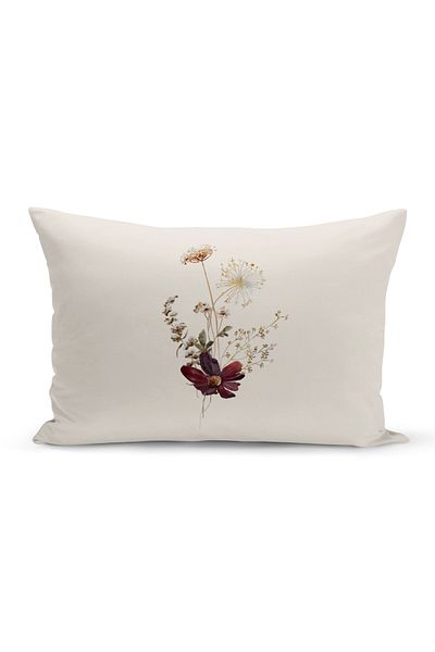 Bertille Home Flower Spring Series Κάλυμμα μαξιλαριού με ψηφιακή εκτύπωση διπλής όψης (Άνοιξη)