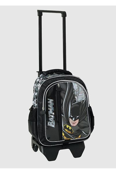 Batman Μαύρη τσάντα με μοτίβο μάκτρου για αγόρι