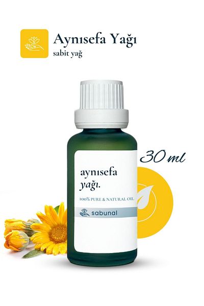sabunal Calendula Oil 30 ml - Natural Skin Care Oil Without Additives