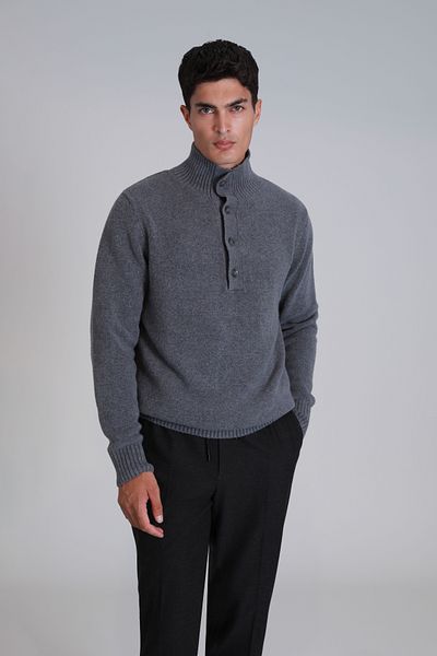 Lufian Men's Gray Sweater - Bert
