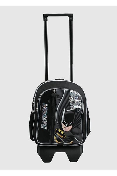 Batman Μαύρη τσάντα με μοτίβο μάκτρου για αγόρι