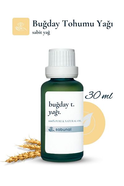 sabunal Wheat Germ Oil 30 ml - Natural Oil Anti-Cellulite with Intensive Moisture Support