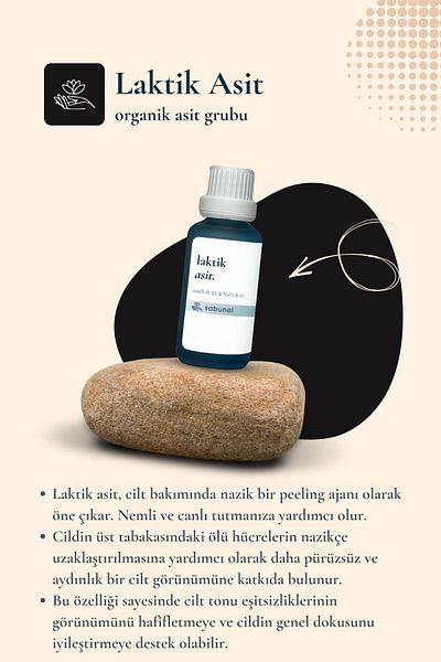 sabunal Lactic Acid Serum 30 ml - Skin Surface Care Serum
