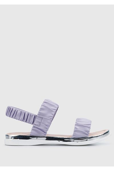 Kiddo Lilac Flat Sandals for Girls
