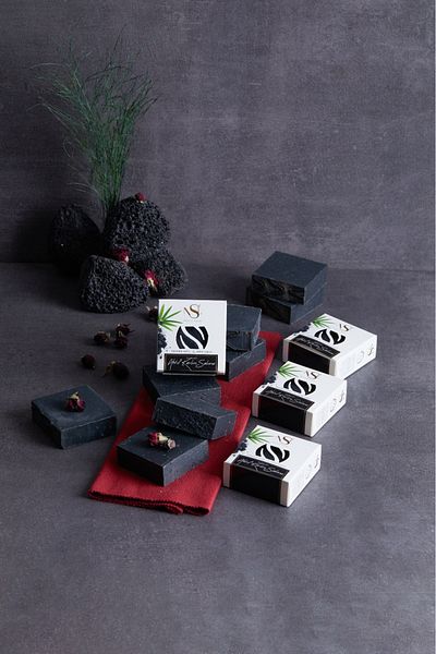 NSL 100% Natural Activated Carbon Soap