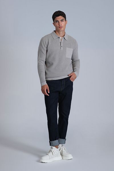 Lufian Men's Mink Sweater - River