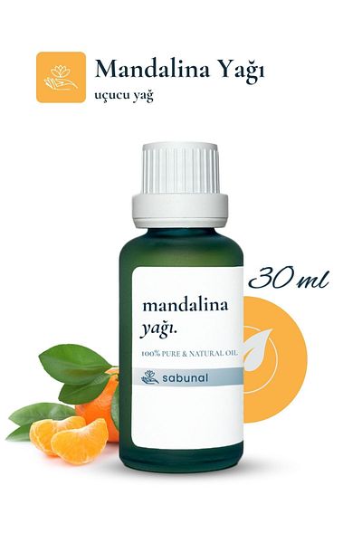 sabunal Tangerine Oil 30 ml - Aromatherapy and Skin Care Oil