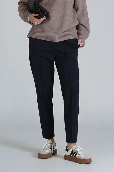 Lufian Navy Blue Skala Women's Trousers