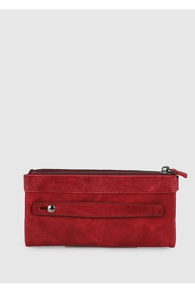 Carrera Carrera Claret Red Genuine Leather Wallet - Car004 Model
