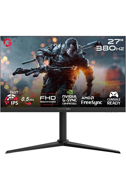 GAMEON GOMP27FHD380IPS 27 Inch Gaming Monitor Midnight Pro series, FHD IPS 38...