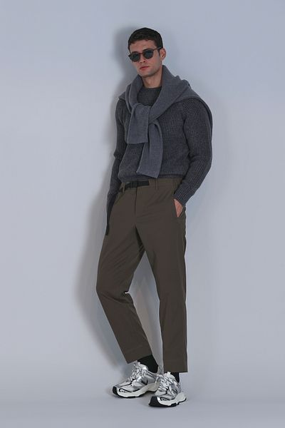 Lufian Green Slim Fit Men's Chino Pants - Hıdden Sports