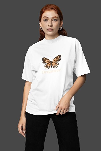 Butik ŽENE/MUŠKARCI 100% pamuk PAKET MAJICA SA TISKOM LEPTIRA SANJARA SA KRAT...