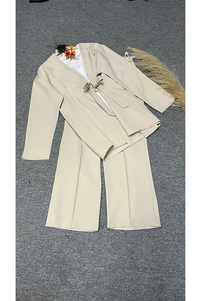LİNA TESETTÜR Cima detailed double set