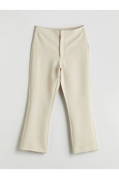 LC Waikiki Lcw vision beige slim fit Flared women's pants
