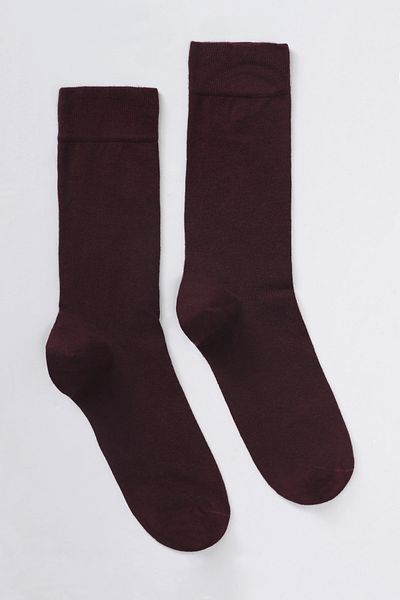 Lufian Ars Men's Socks Claret Red