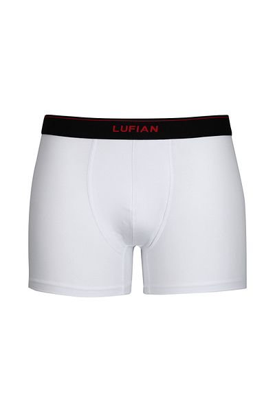 Lufian Gloria White Men's Cotton Boxers