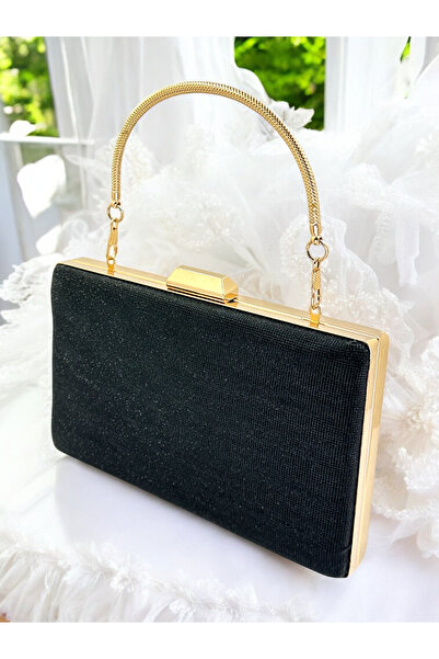 MidStore Black Color Stone Glitter Non-Shedding Glitter Women's Evening Dress...