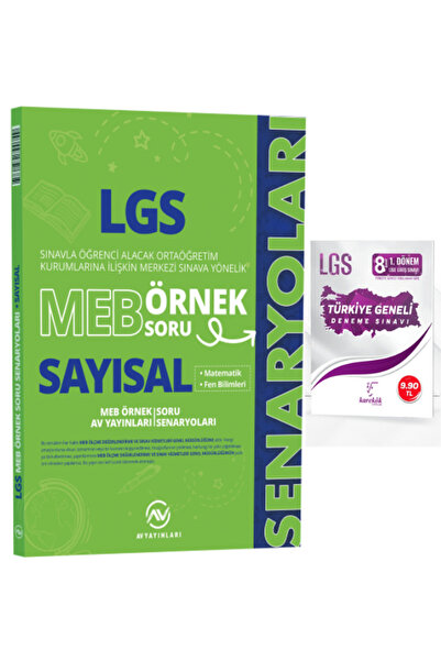 Av Akıllı Versiyon Yayınları Av 8. Sınıf LGS MEB Örnek Soru Senaryoları Sayıs...