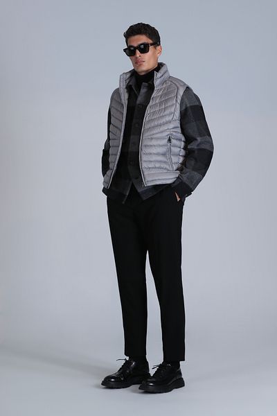 Lufian Axel Goose down - Gray Men's Vest