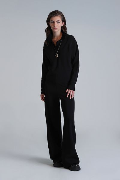 Lufian Black Layana Women's Trousers
