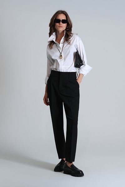 Lufian Cămașă de damă Ottava White Regular Fit