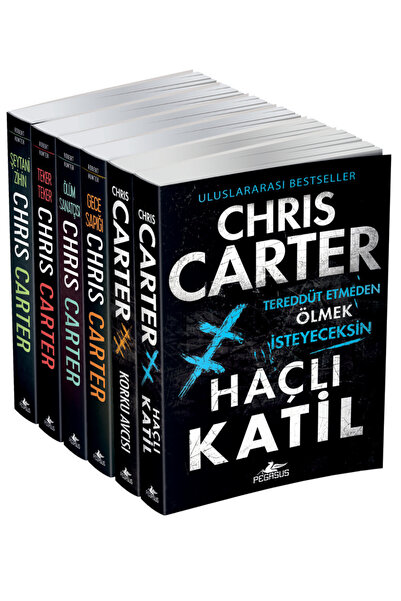 Pegasus Yayınları Robert Hunter Serisi (6 Kitap Set) – Chris Carter | Polisiy...