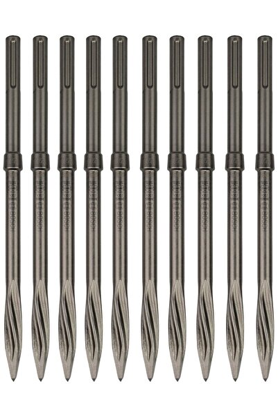Bosch RTec Speed SDS-Max Sivri Keski 40cm 10'lu