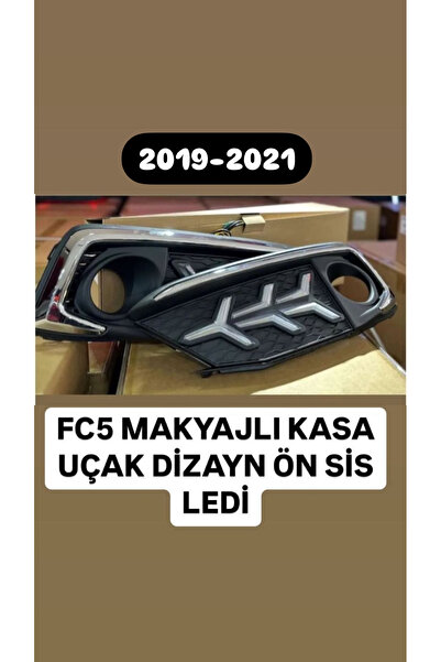 Bosch Honda Fc 5 sis farı Honda FC5 Makyajlı sis farı kromlu 2019-2021