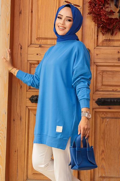 Neva Style Tunica Hijab Albastra 30644M