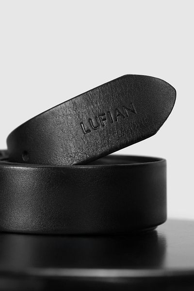Lufian Jackson Men's Creek Belt - Black