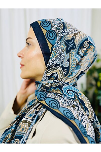 kubbe Zen Soft Cotton Shawl - Capture a Peaceful and Stylish Style with Retro Ethnic Pattern