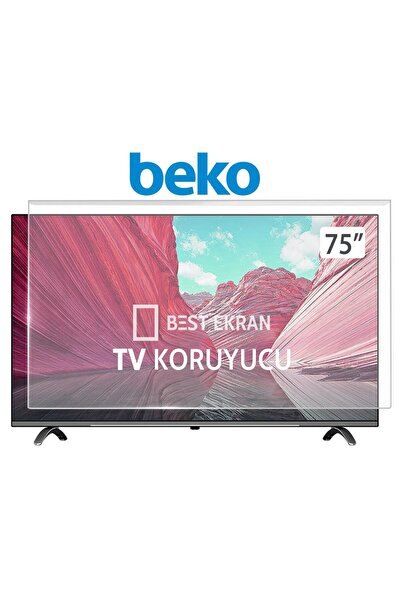 Beko 75" inç Smart LED OLED QLED Android 4K-8K Televizyon Tv Ekran Koruyucu