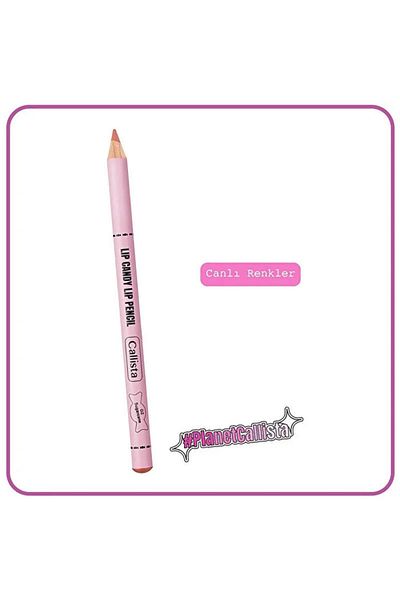 Callista Lip Candy - Lip Liner, 02 Sugarcane Nude, 1 Piece