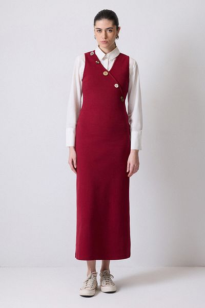 Touché Privé Button Detailed Knitted Gilet