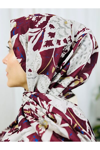 kubbe Μαλακό βαμβακερό σάλι - Premium ρετρό σχέδιο με λουλούδια και έθνικ αισθητική