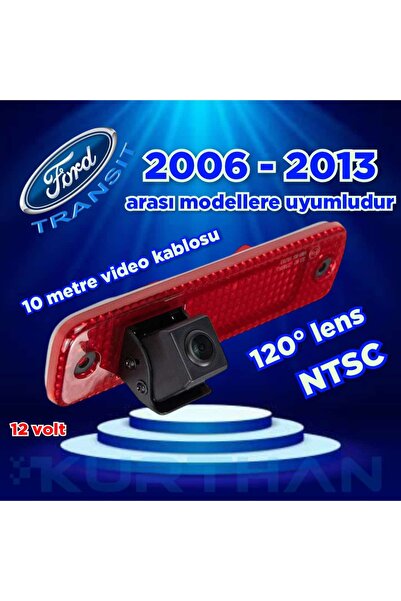 Navigold 2006-2013 ARASI FORD TRANSİT FREN LAMBASI ARKA GÖRÜŞ KAMERASI 12 VOLT