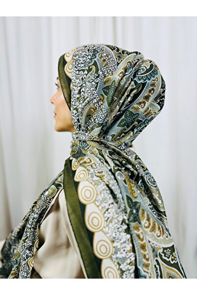 kubbe Zen Soft Cotton Shawl - Capture a Peaceful and Stylish Style with Retro Ethnic Pattern