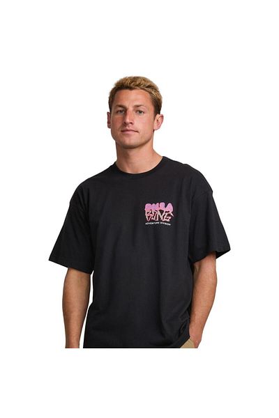 BİLLABONG Billabong Billabong Built to Last Og Adiv Men's Black T-Shirt Men T-Shirt 24A501546