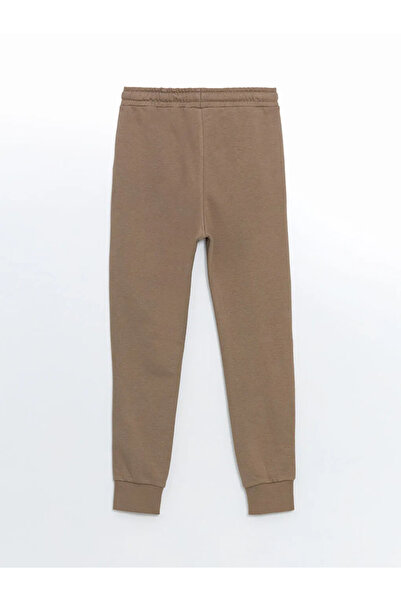 LC Waikiki LCW Kids Kahverengi Beli Lastikli Erkek Çocuk Jogger Eşofman Altı