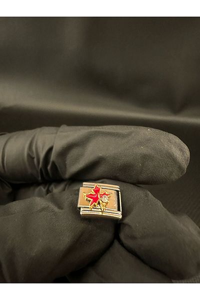 Mutenaura Stainless Steel Nomination Charm