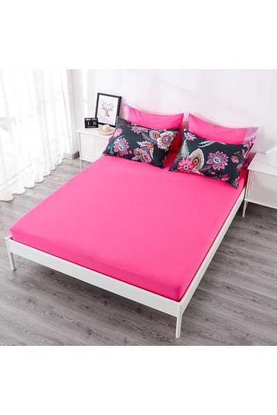 Fabric Box Σετ Μαξιλαροθήκη με διπλό ελαστικό σεντόνι