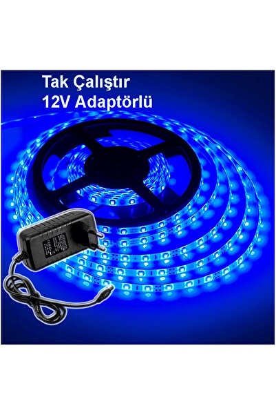 Ledge Şerit Led Adaptörlü Tak Çalıştır Mutfak Dolabı Ledi