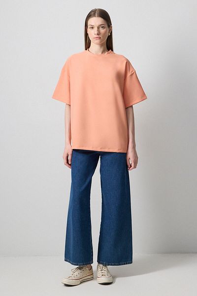Touché Privé Short Sleeve Crepe T-Shirt