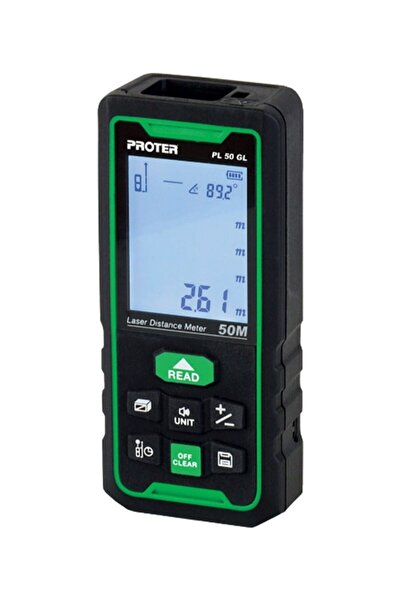 Proter Pl 50 Gl Yeşil Lazer Metre 50 Metre